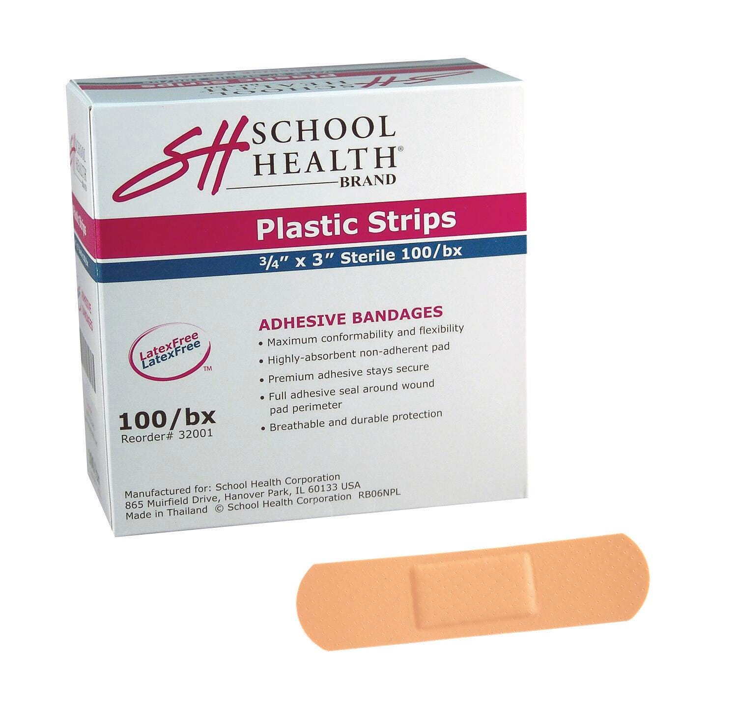 School Health Strip Bandage, Item Number 1293842